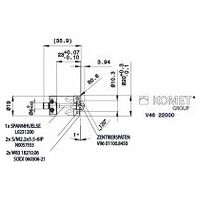 Bohrkrone KUB-PL.BK.20.R.06-19