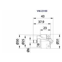 Bohrkrone KUB-PL.BK.31.R.09-25