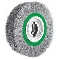 Deburring wheel brush Stainless steel wire 0.35 mm 250X60 mm