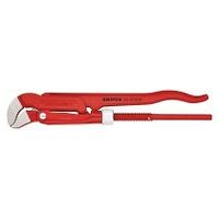 Pipe Wrench S-Type red powder-coated 245 mm