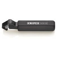 KNIPEX 16 30 135 SB Pelamangueras para corte en espiral carcasa de plástico resistente a los golpes 135 mm