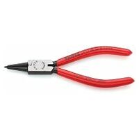 Circlip Pliers for internal circlips in bore holes plastic coated black atramentized 140 mm
