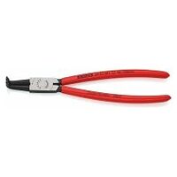 Circlip Pliers for internal circlips in bore holes plastic coated black atramentized 215 mm