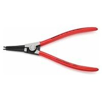Circlip Pliers for external circlips on shafts plastic coated black atramentized 210 mm