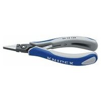 Precision Electronics Gripping Pliers with multi-component grips burnished 135 mm