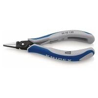 Precision Electronics Gripping Pliers with multi-component grips burnished 130 mm