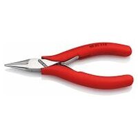 Electronics Pliers with non-slip plastic coating 115 mm