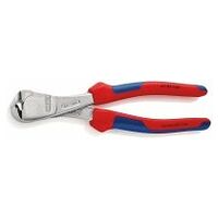 High Leverage End Cutting Nipper with multi-component grips chrome-plated 200 mm