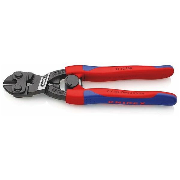 CoBolt® compact bolt cutter with grips and opening spring  200 mm