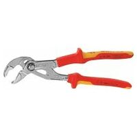 Cobra® water pump pliers with fine adjustment at intervals VDE grips 250 mm