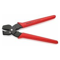 Notching Pliers with plastic grips burnished 250 mm
