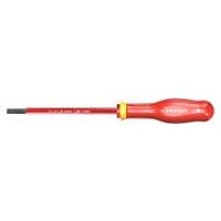 Insulated Screwdriver PROTWIST®, 1 000 Volt for slotted head, 8X200 mm