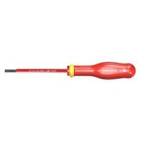 Insulated Screwdriver PROTWIST®, 1 000 Volt for slotted head, 4X100 mm