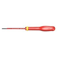 Insulated Screwdriver PROTWIST®, 1 000 Volt for slotted head, 2X75 mm