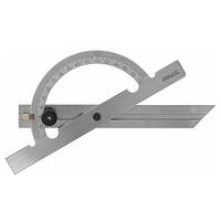 Protractor with adjustable beam  150X300 mm