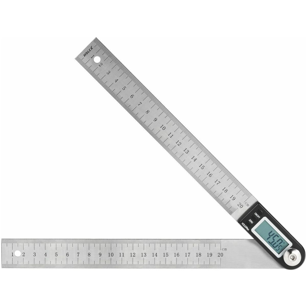 Digitaler Winkelmesser 0-360° mit Feineinstellung, Digitaler Winkelmesser  0-360°, Messtechnik