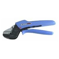 Crimping pliers for wire end