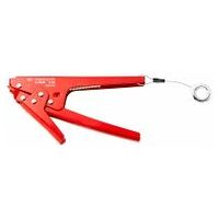 Plastic cable-tie pliers Safety Lock System