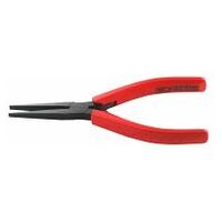 Flat nose pliers, 8 mm thick jaws