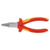 Round nose pliers chrome-plated VDE insulated 160 mm