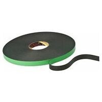 3M™ Double Coated Polyethylene Foam Tape 9508B, černá, 19 mm x 66 m, 0,8 mm