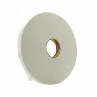 3M™ Double Coated Polyethylene Foam Tape 9546, White 19 mm x 66 m, 1.1 mm