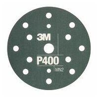 3M™ Hookit™ Rugalmas csiszolókorongok, zöld, 150 mm, P400, 125 db / doboz