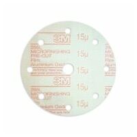 3M™ Hookit™ Microfinishing Film Disc 266L, 150 mm, 9 MIC, 6-perforeringer