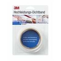 3M™ Hochleistungs-Dichtband, Transluzent, 38 mm x 1.5 m, 1.0 mm, Kurzrolle