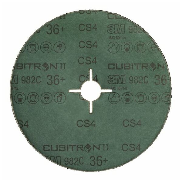 Fiberscheibe Cubitron™ II (CER) 982C ⌀ 178 mm