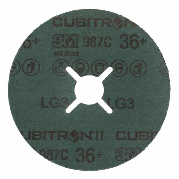 Cubitron™ II fibre disc (CER) 987C ⌀ 125 mm