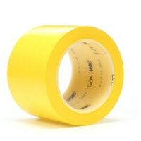 3M™ Vinyl Tape 471F, Yellow, 50 mm x 33 m, 0.14 mm