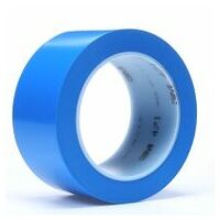 Ruban adhésif vinyle 3M™ 471, Bleu, 51 mm x 33 m, 0.14 mm