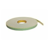 3M™ Double Coated Urethane Foam Tape 4026, White, 19 mm x 33 m, 1.6 mm, 12 rolls per case