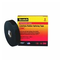Scotch® 130C Ethyleen-Propyleen-Rubber-Band, zelffuserend, Zwart, 19 mm x 9 m, 0,76 mm