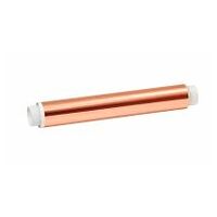 3M™ ET 1182 Lámina de cobre lisa, con adhesivo conductor en ambas caras, cobre, 584 mm x 16,5 m, 0,09 mm