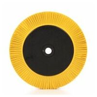 Scotch-Brite™ Radial Bristle Brush kefe BB-ZB műanyag karimával, sárga, 203,2 mm x 25,4 mm, P80, S típus
