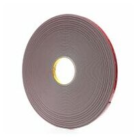 3M™ VHB™ dobbeltklæbende tape 4991F, grå, 6 mm x 16,5 m, 2,3 mm, dobbeltsidet højtydende tape 4991F, grå, 6 mm x 16,5 m, 2,3 mm