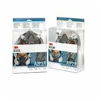 3M™ Kit semimaschera riutilizzabile, Filtro A1P2 R, taglia maschera Medium, 6212M