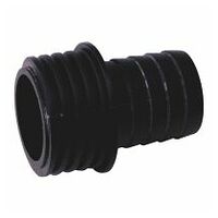 3M™ Vacuum Hose Fitting Adapter 28304, 1 in External Hose Thread x 1 in Friction Fitting Barb