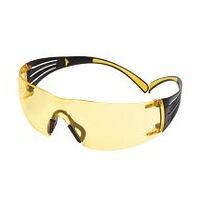 3M™ SecureFit™ 400 sikkerhedsbriller, gul-sort stel, PC, UV/Scotchgard™ anti-dug, farve: gul, SF403SGAF-YEL