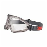 Lunettes-masque de sécurité 3M™ série 2890, à ventilation indirecte, revêtement antibuée / antirayure Scotchgard™ (K&N), optique transparente, 2891-SGAF, 10/boîte