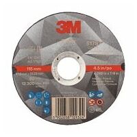 3M™ Silver Cut-Off Wheel, T41, 115 mm x 1.6 mm x 22.23 mm, PN51787