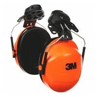 3M™ PELTOR™ Optime™ I Earmuffs, 26 dB, Orange, Helmet Mounted, H510P3E-OR