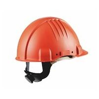 Casque de sécurité 3M G3501 haute température, non ventilé, harnais crémaillère, basane cuir, orange