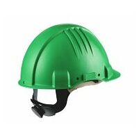3M™ High Heat Helmet, Ratchet, Dielectric 440v, Leather Sweatband, Green, G3501M–GP