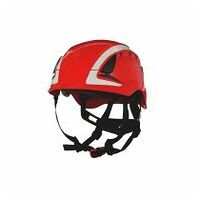 3M™ SecureFit™ Safety Helmet, X5005V-CE, Red, Vented, Reflective, CE, 4 EA/Case