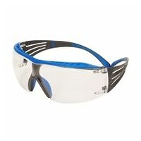 3M™ SecureFit™ 400X Schutzbrille, Gestell blau/grau, Scotchgard™ Anti-Fog-Beschichtung (K/N), klare Scheibe, SF401XSGAF-BLU-EU