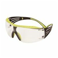 3M™ SecureFit™ 400X Safety Glasses, Green/Black frame, Rugged Anti-Scratch (K), Clear Lens, SF401XRAS-GRN-EU
