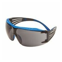 3M™ SecureFit™ 400X Schutzbrille, Gestell blau/grau, Scotchgard™ Anti-Fog-Beschichtung (K/N), graue Scheibe, SF402XSGAF-BLU-EU